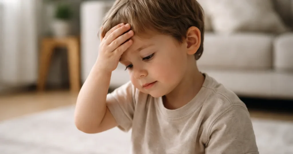 Dziecko uderza głową – jak zrozumieć i reagować na autoagresję